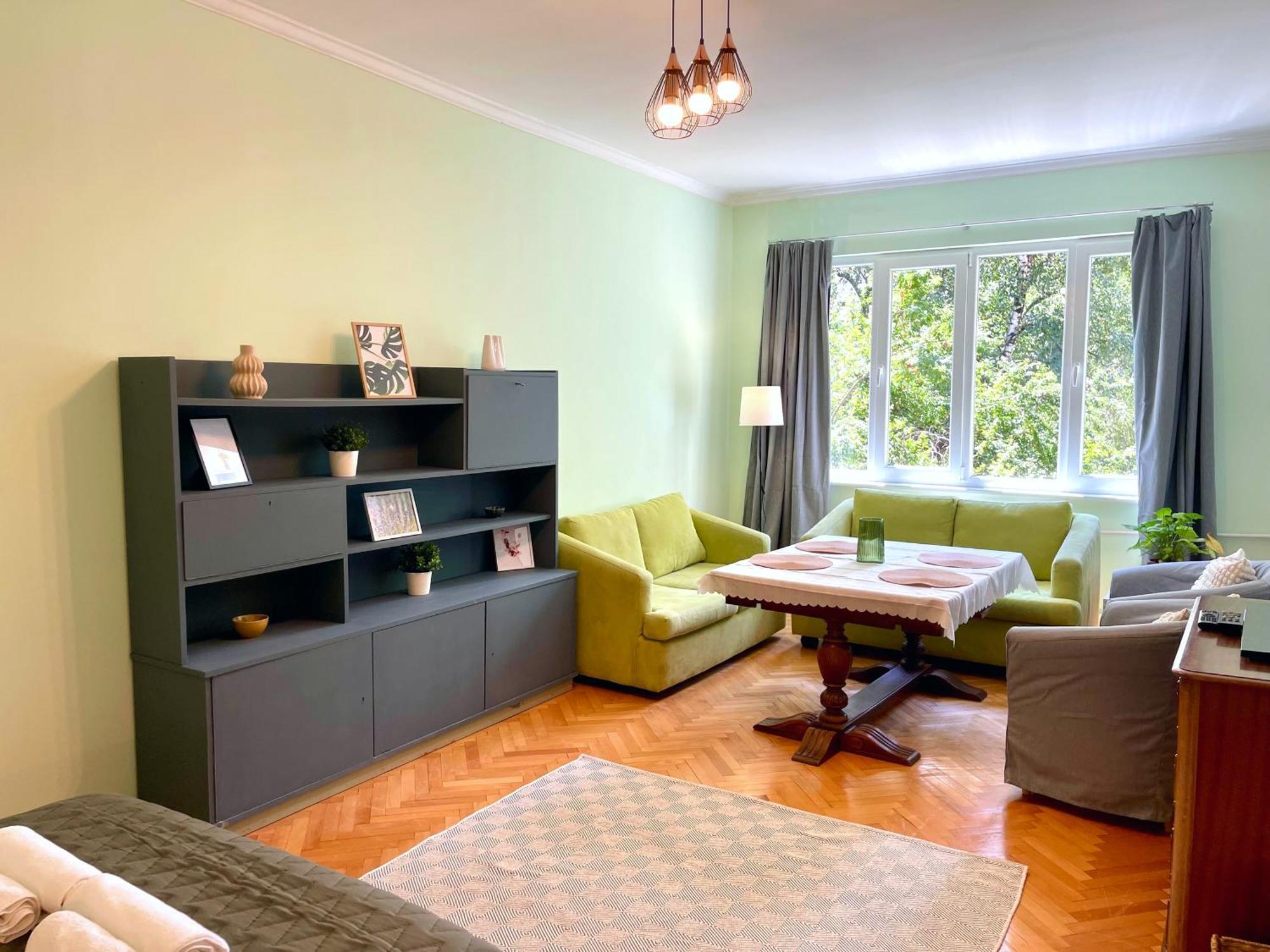Bohemian Bright & Calm 2Br - Top Center - Private Balcony Sofia Eksteriør billede