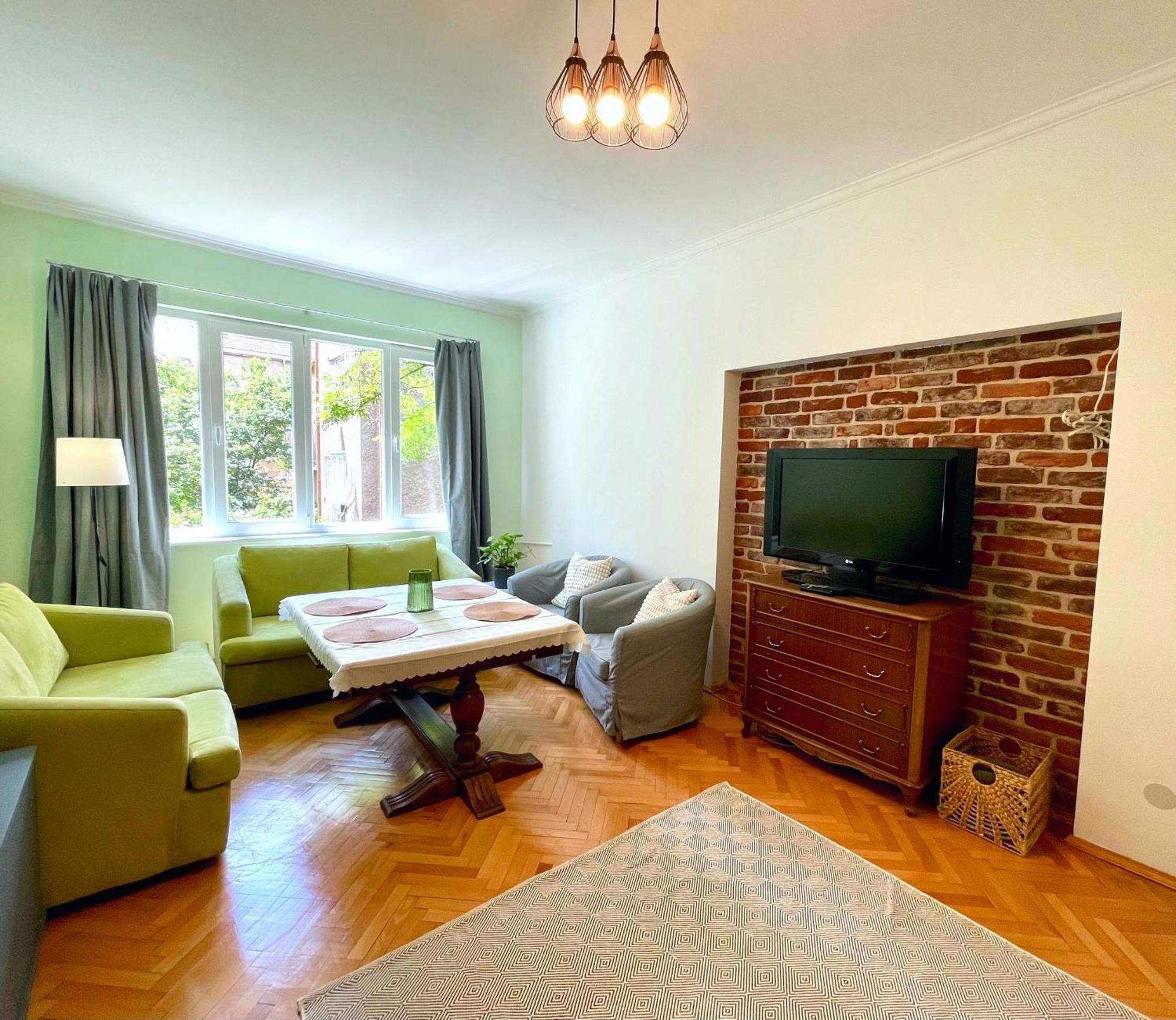 Bohemian Bright & Calm 2Br - Top Center - Private Balcony Sofia Eksteriør billede